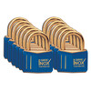 Brass Padlocks, Blue, KD - Keyed Differently, Brass, 21.08 mm, 12 Piece / Box